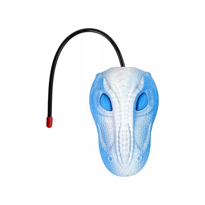 LEAN TOYS nuotolinio valdymo dinozauras su garo projektoriumi, rudas