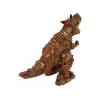 LEAN TOYS nuotolinio valdymo dinozauras su garo projektoriumi, rudas