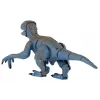 LEAN TOYS nuotoliniu valdymu dinozauras Velociraptor su garsu ir riaumojimu, mėlynas