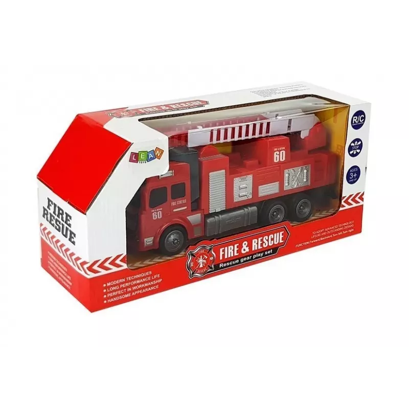 LEAN TOYS nuotoliniu valdymo gaisrinis automobilis R/C