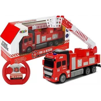 LEAN TOYS nuotoliniu valdymo gaisrinis automobilis R/C