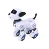 LEAN TOYS nuotolinio valdymo interaktyvus robotas šuo – šoka, dainuoja, programuojamos komandos, mėlynas