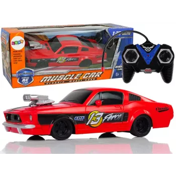 LEAN TOYS nuotoliniu valdymu sportinis automobilis 1:20 Red Pilot