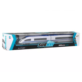 LEAN TOYS nuotoliniu valdymu traukinys 65 cm R/C su šviesomis