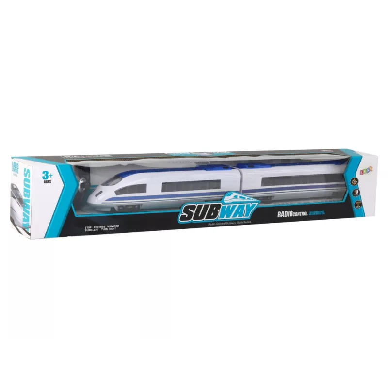 LEAN TOYS nuotoliniu valdymu traukinys 65 cm R/C su šviesomis