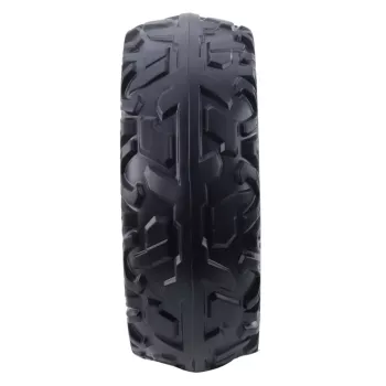 LEAN TOYS atsarginis ratas baterijomis varomam vaikiškam automobiliui DK-CA002 (230 mm, juodas, PP plastikas)