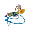 LEAN TOYS Rocking Chair 2in1 Blue Tiger Sounds Vibration
