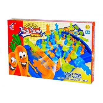 LEAN TOYS Running Carrots Arcade Trap Game