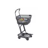 LEAN TOYS Set Doll In Supermarket Shelves Shopping Cart Food Products