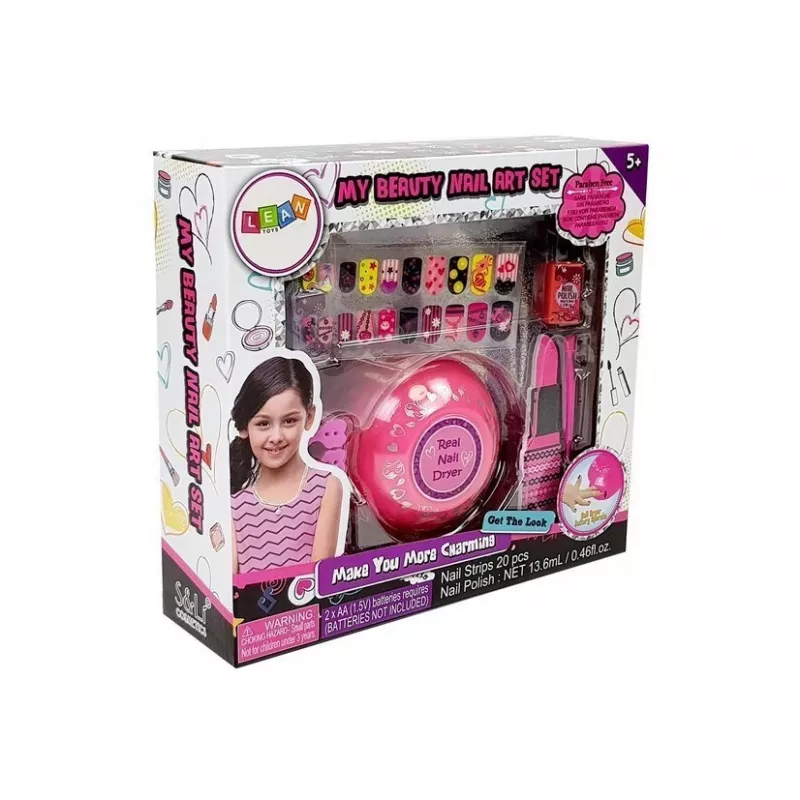 LEAN TOYS Rinkinys Nagų Lako Džiovintuvui Gaminti Įvairūs Dizainai