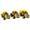 LEAN TOYS Statybinės technikos rinkinys 3 geltoni modeliai