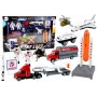 LEAN TOYS Figūrėlių rinkinys Space Truck Rocket 15 vnt.