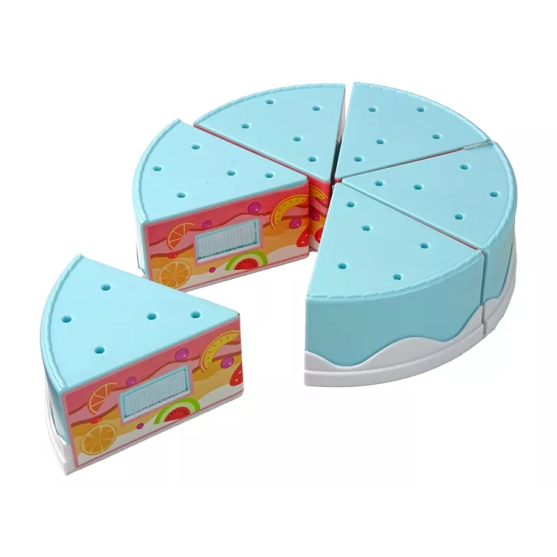 LEAN TOYS Saldumynų, pyragaičių ir sausainių rinkinys su Velcro dekoracijomis „Pasidaryk pats“