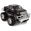 LEAN TOYS Automobilių rinkinys Juodas monster truck Baltas kemperis 58 cm