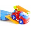 LEAN TOYS Automobilių rinkinys Policija, Gaisrinė, Autovežis, Atsukami automobiliai