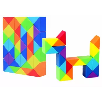 LEAN TOYS Snake Puzzle Magic Cube Puzzle Game