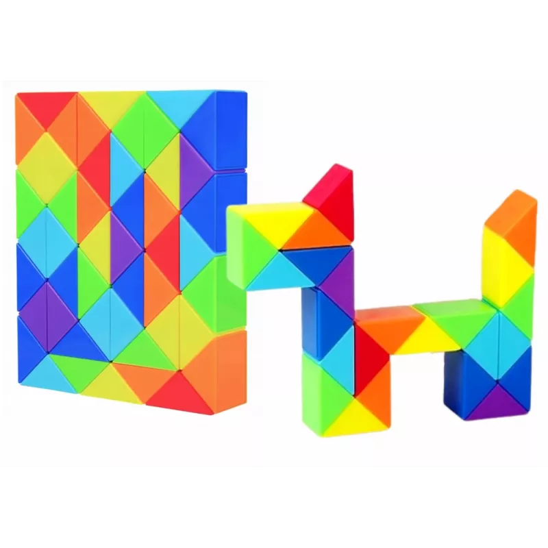 LEAN TOYS Snake Puzzle Magic Cube Puzzle Game
