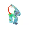 LEAN TOYS Muilo burbulų pistoletas 24cm su šviesomis ir garsu