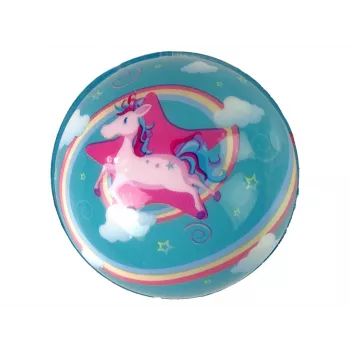 LEAN TOYS minkštas vaivorykštės jutiminis kamuoliukas kūdikiams, 8 cm skersmens