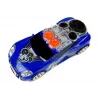LEAN TOYS Sportinis automobilis DJ su stogo garsiakalbiais, muzika ir šviesomis