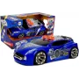 LEAN TOYS Sportinis automobilis DJ su stogo garsiakalbiais, muzika ir šviesomis