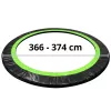 LEAN TOYS spyruoklių dangtelis 12 pėdų trampolinui LEAN SPORT PRO – UV atsparus PVC, mėlynas