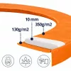 LEAN TOYS Spyruoklių dangtelis 12ft batutui LEAN SPORT BEST