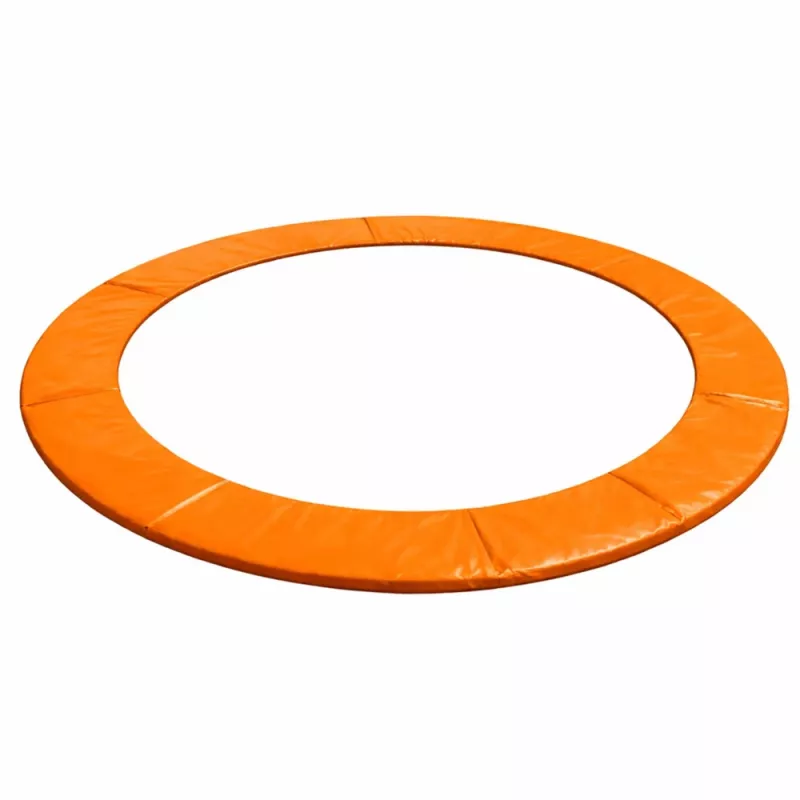 LEAN TOYS spyruoklių apsauginė danga 10ft batutui, mėlyna, UV atsparus PVC, EPE putos, elastinės juostos, EN71, BEST serija