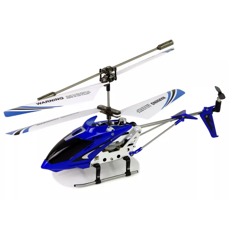LEAN TOYS SYMA S107G RC sraigtasparnis su nuotolinio valdymo pultu ir įkraunama baterija - mėlynas