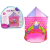 LEAN TOYS Tent Palace Castle Princess Base For Kids Pink