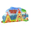 LEAN TOYS Tipi palapinė vaikams sodui