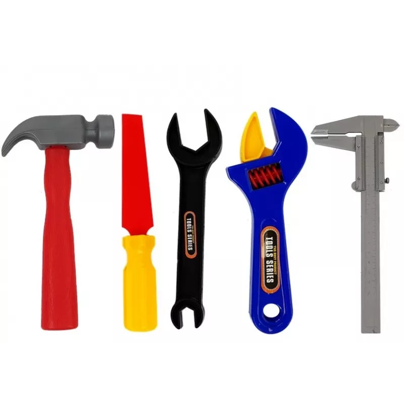 LEAN TOYS Įrankių rinkinys mažajam meistrui 37 vnt.