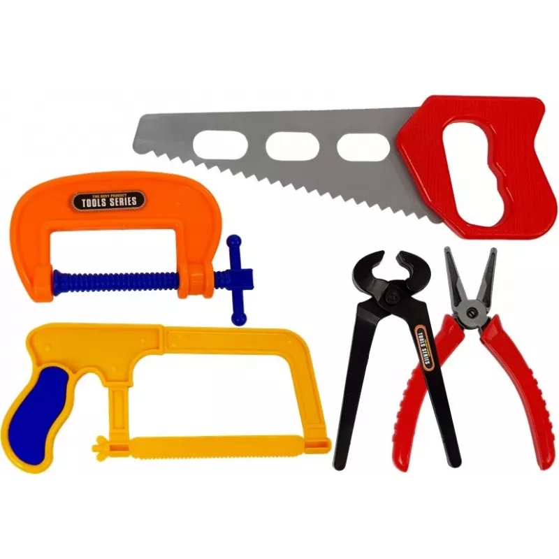 LEAN TOYS Įrankių rinkinys mažajam meistrui 37 vnt.