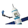 LEAN TOYS Kosminė misija Raketų paleidimo aikštelė su astronautais, 15 elementų