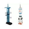 LEAN TOYS Kosminė misija Raketų paleidimo aikštelė su astronautais, 15 elementų