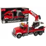 LEAN TOYS Truck With Excavator Tractor Excavator Sound Lights