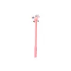 LEAN TOYS Unicorn Ballpoint Pen Black Cap Refill Mix White Pink 0.5mm