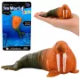 LEAN TOYS Vėplys Guminė Figūrėlė Tamprus Realistiškas Jūrų Žinduolis 13 cm