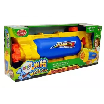 LEAN TOYS Vandens pistoletas 1450 ml Geltona-Mėlyna