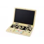 LEAN TOYS Wooden Blackboard Laptop Chalk
