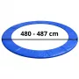 Lean apsauginis spyruoklių užvalkalas mėlynas, tinka 480–487 cm (16 pėdų) apvaliems batutams