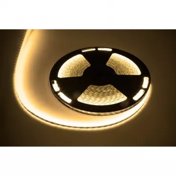 LED juosta 25m Rebel (1500x5050 SMD) Šilta balta Vandeniui atspari, 12V