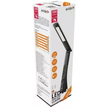 Avide LED stalinė lempa Business Claude Calendar Black 5W