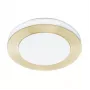 LED LENSER EGLO Led Carpi lubinis šviestuvas 18W 2200lm 3000K IP44 Baltas/Chromas