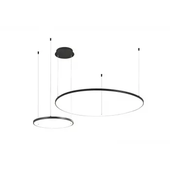 LED LENSER Pakabinamas LED šviestuvas Sibiu 2xRound 4000K juodas