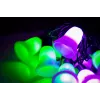 LED girlianda su varpeliais, 20 šiltų baltų LED, 2,5 m, baterijomis, auksinė