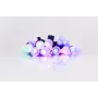 LED girlianda su varpeliais, 20 šiltų baltų LED, 2,5 m, baterijomis, auksinė