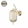 Sieninis LED šviestuvas C2360-1C Gold