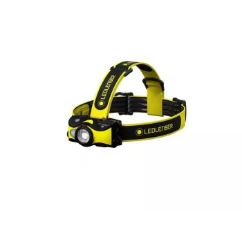 Ledlenser iH9R Įkraunamas LED Šviesos Šaltinis Galvai, Juoda/Geltona, 600 lm, IP54