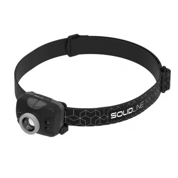 Ledlenser Solid 502205 LED žibintuvėlis ant galvos, juodas